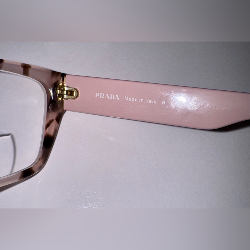 Prada eyeglass frames in orchid tortoise. Gently and rarely used. +Case/cloth - Picture 10 of 16